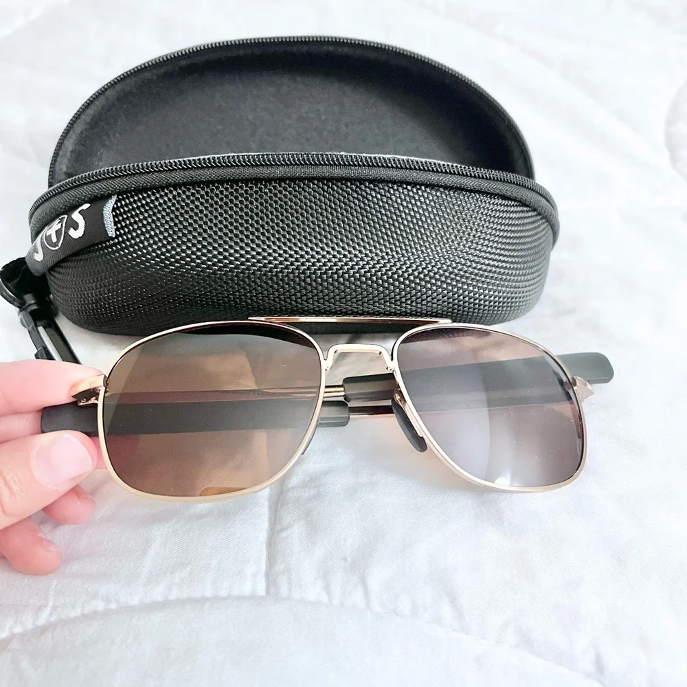 Rectangle Aviator frame sunglasses